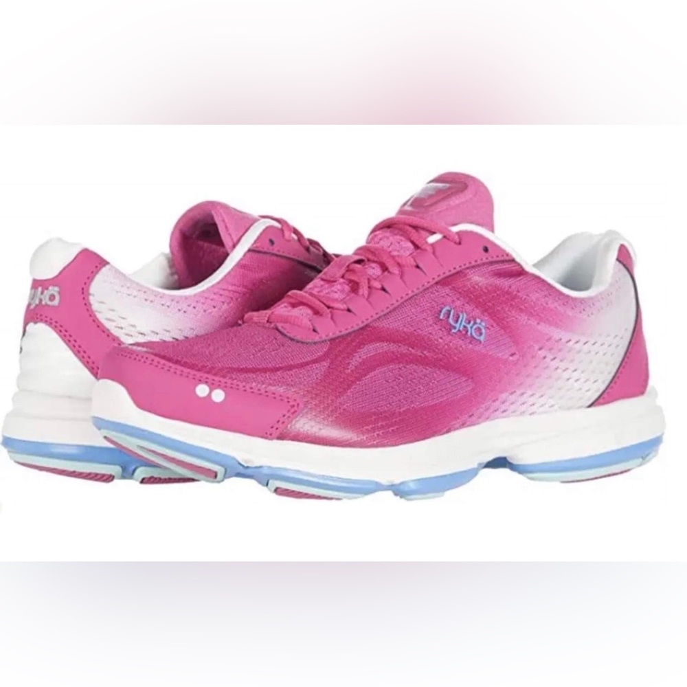 Ryka Devotion Plus 2 Walking Shoe, Sneakers.  Pink. Size 8. New in box!